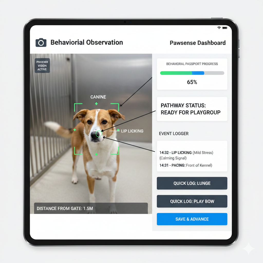 PawSense AI Behavioral Observation Dashboard
